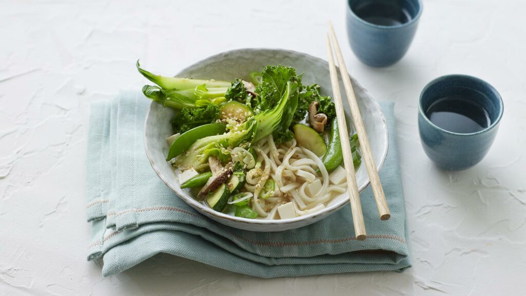 Udon noodle soup